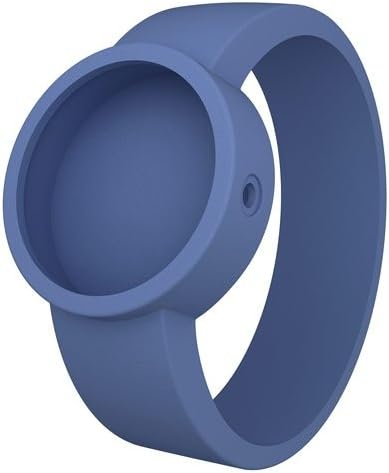 Sky Blue O clock Rubber Watch Strap by Fullspot - Small