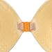 Women's Strapless Self Adhesive Silicone Invisible Push-up Bras Backless Sticky Bra Pack of 2 Beige Black Size B