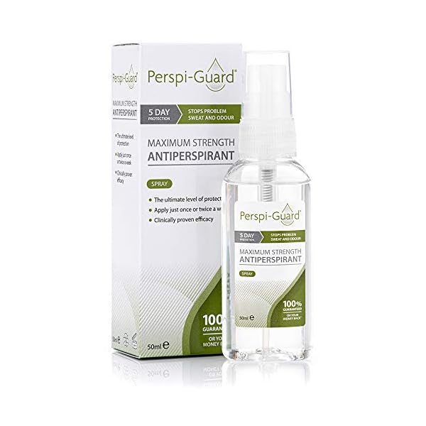 Perspi-Guard-Maximum-Strength-Antiperspirant-Spray-50ml Perspi-Guard Maximum Strength Antiperspirant Spray, Strong Deodorant for Excessive Sweating & Hyperhidrosis Treatment…