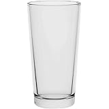 AmazonCommercial Drinking Glasses, Highball - Set of 6, Clear, 12.5 oz