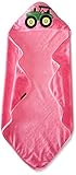John Deere Baby Girls Tractor Hooded Towel, Pink, One Size