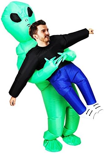 ET Alien Inflatable Suit Unicorn Fancy Costume Halloween Cosplay Fantasy Costume