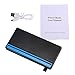 GRDE Portable Charger 10000mAh Type-C/USB-C Input & Output QC 3.0 with Phone Holder Slot Led Flashlight,2 USB Port Power Bank Quick Charge External Battery Pack For Smartphones Tablets Nintendo Switch