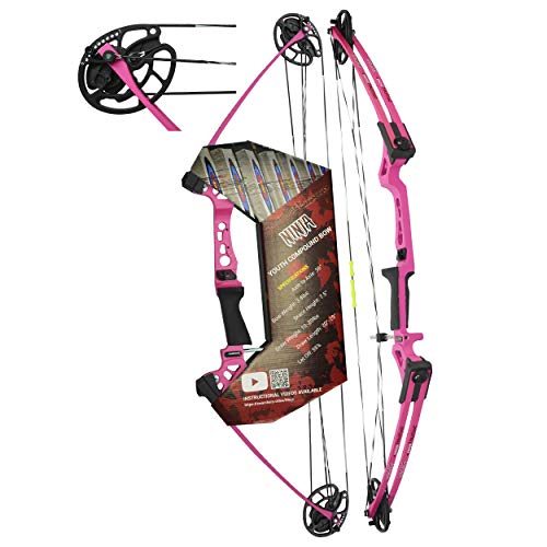 Compound Bow And Arrow Pink
