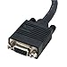 StarTech.com 25 ft Coax High Resolution VGA Monitor Extension Cable - HD15 M/F - 25ft VGA Extension Cable (MXT101HQ_25), Black