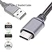 Short USB Type C Cable 3 Pack 1FT, SMALLElectric Nylon Braided Type A to C Fast Charging Station Cords for Samsung Galaxy S9 Note 9 8,S8 Plus,Google Pixel,Nintendo Switch,Nexus,LG V30 V20 G6 5,(Black)