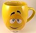 HoneyJar M&Ms Big Face Ceramic Mugs (Yellow)