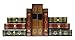 JustNile Vintage Book-Like Decorative Wooden Bookends with Small Drawers, Desktop Organizer Drawer Units, Set of 2