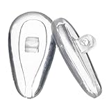 5 Pairs Very Soft Air Chamber Silicone Screw in Nose Pads Nosepads for Sensitive Skin