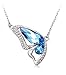LOVE Beauties Dancing Butterfly Platinum/white Gold Plated Austrian Crystal Swarovski Elements Crystal Pendant Necklace for Women in a Gift Box