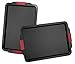 Elite Bakeware 2 Piece Extra Large NonStick Baking Pans Set - Cookie Sheets - Baking Sheets - Extra Large Non Stick Bakeware - Cookware
