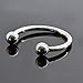 Livoty Stainless Steel Penis Metal Cock Ring 30mm Premature Ejaculation Erection Toy