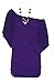 Oops Outlet Women's Knitted Off Shoulder Batwing Sleeve Top With Necklace