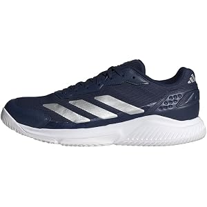 adidas Mens Courtquick Padel Tennis Sneakers Shoes - White