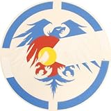 Never Summer Colorado Eagle Dyecut Sticker 10 inch