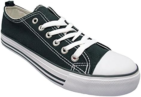 Women's Canvas Shoes Classic Low Top Sneaker Fashion Skater Athletic Cap Toe