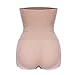 GAODI Belly In Hi-waist Full Cover Boyshort Butt Lifter Panty Underskirt (M/L, Beige)