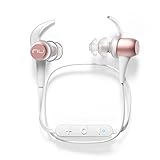 NuForce BESPORT3-ROSEGOLD BE Sport3 Wireless Bluetooth In-Ear Headphones for sports, Rose Gold