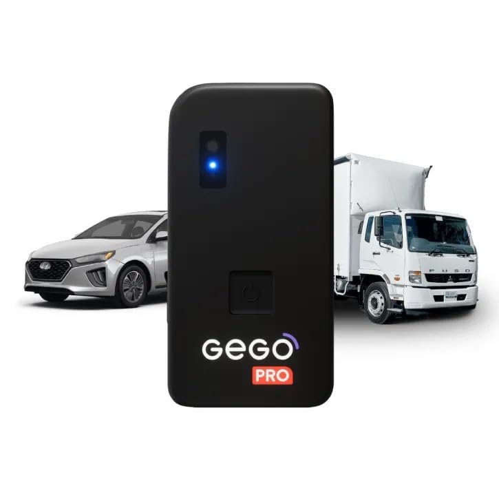 GEGO PRO GPS Tracker - Universal Tracking for Luggage, Vehicles, Trailers, Bike, Person | Real-Time GPS Tracking, WiFi, GSM & Bluetooth | Long Battery Life | Subscription Required