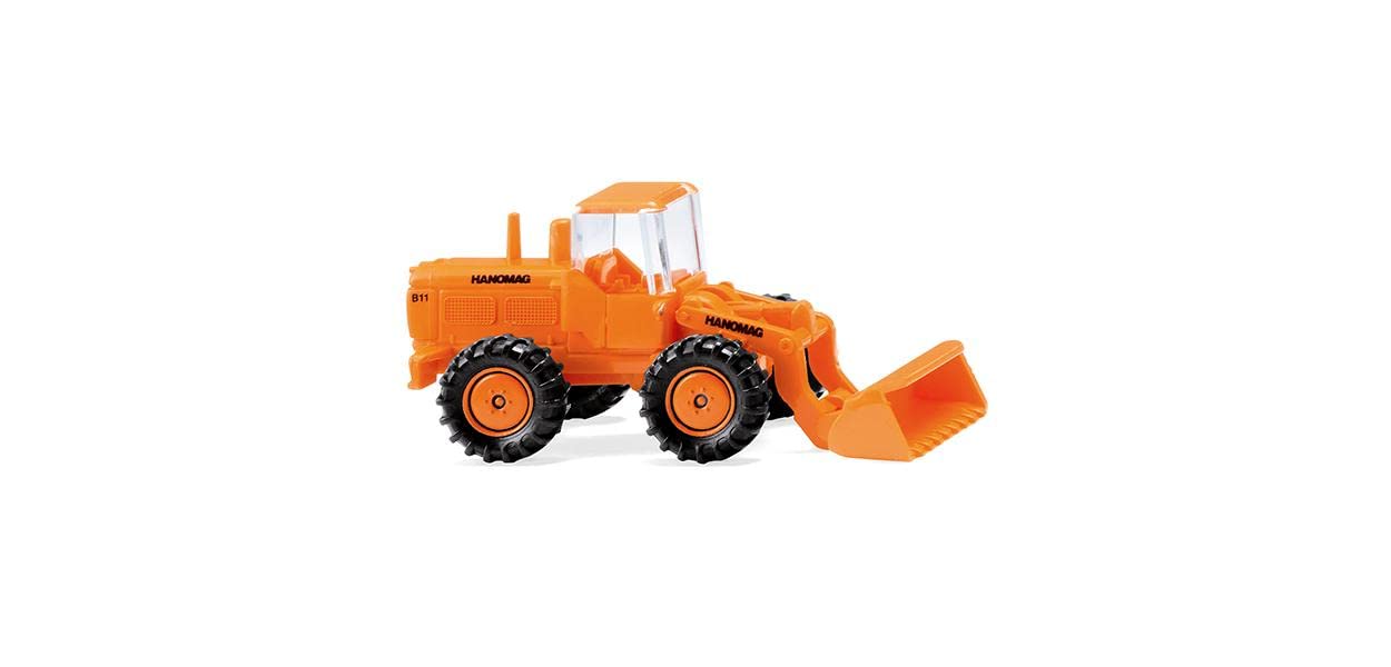 Wiking Hanomag 0974 03 N Wheel Loader Orange