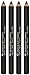 CoverGirl Professional Brow & Eye Makers Brow Shaper & Eyeliner, Midnight Black 500, .06 oz (Pack of 2)