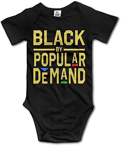OneBer Black by Popular Demand Funny Baby Bodysuits