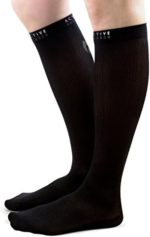 AR Research® Compression Knee High Socks - Best Athletic Compression &amp; Support Socks For Sports, Basketball, Training, Running, Crossfit &amp; More - Medium
