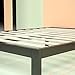 ZINUS Arnav Metal Platform Bed Frame, Wood Slat Support, No Box Spring Needed, Easy Assembly, Black, Twin