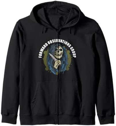 Amazon.com: Forward Observations Group. Skeleton and Sword FOG Zip