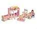 Glamorway Baby Kids Play Pretend Toy Design Wooden Doll Furniture Dollhouse Miniature Toy Children Gifts for Bunk Bed