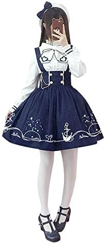 Amazon セーラー襟ワンピース ネイビー日常洋服ゴスロリ コスプレ コスチューム 長袖ワンピース 人形師 ドレス ロリィタ Op 膝丈 Lolita ロリータファッション ロリータ服 お茶会ワンピース クラゲ 森ガール レディース フリルレース 可愛いお嬢様姫系 少女ワンピ 撮影 Amazon セーラー襟ワンピース ネイビー日常洋服ゴスロリ コスプレ コスチューム 長袖ワンピース 人形師 ドレス ロリィタ Op 膝丈 Lolita ロリータファッション ロリータ服 お茶会ワンピース クラゲ 森ガール レディース フリルレース 可愛いお嬢様姫系 少女ワンピ 撮影