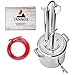 TANNOX Moonshine Still Kit Complete, Alcohol Distiller -Stainless Steel, Alcohol Still Spirits-Whiskey Making Kit - Liquor still 5Gal