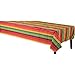 Amscan 573125 Cinco De Mayo Fiesta Flannel-Backed Vinyl Table Cover | Party Tableware 52