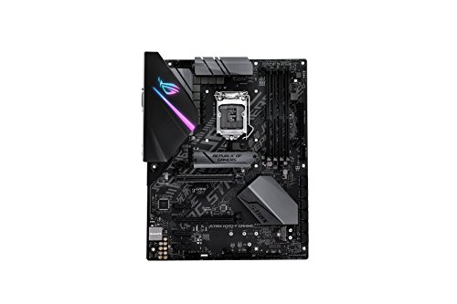 ASUS ROG Strix H370-F Gaming LGA1151 (300 Series) DDR4 DP HDMI DVI M.2 ATX Motherboard with USB 3.1 Gen2