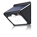 Pomelo Best Waterproof Wall Mounted Outdoor Solar Garden Lights - 12 LEDs, IPX5 (12 LEDs)