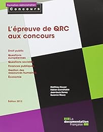 L' épreuve de questions à réponse courte, QRC, aux concours