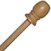 Toland Home Garden Metal Flag Pole with Anti-wrap Sleeve 5-Foot (60-Inch) House Flag Accessory 407142