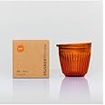Huskee Renew Range Cup & Lid- Amber and Smoke - (6oz, 8oz, 12oz, 16oz) (Amber, 6oz Cup & Lid)