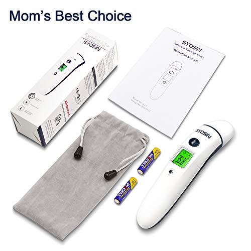[New Generation]Medical Forehead and Ear Thermometer, 8-in-1 Professional Digital Medical Thermometer, Infrared Fever Thermometer with New Algorithm for Best Accuracy - Thumbnail 6