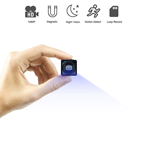 Mini spy hidden camera body portable small 1080p hd nan…