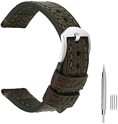 Watch Strap Men's Leather Replacement Watch Band Accessories