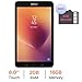 Samsung Galaxy Tab A 8.0’’ Touchscreen (1280 x 800) Wi-Fi Tablet, Quad-Core 1.4GHz Processor, 2GB RAM, 16GB Memory, Dual Cameras, Bluetooth 4.2, Bonus 16GB MicroSD Card, Android 7.1 OS, Black
