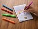 Inc. Multicolor Glitter Markers - 18 Assorted Colors, Sparkly Non-Toxic Water-Based Marker Set, Bullet Point Tip for Drawing, Coloring, Doodling, Journaling, Scrapbooking, DIY Art and Craft Projects
