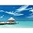 signwin Wall Mural Beach and Blue Sea View Removable Self-Adhesive Wallpaper Wall Decoration for Bedroom Living Room - 66x96 inches