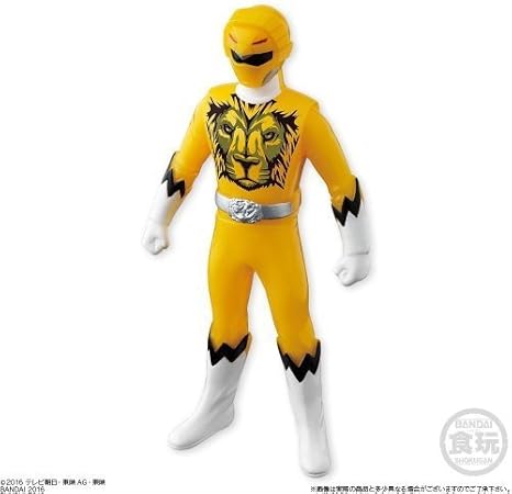 Amazon ソフビヒーロー 動物戦隊ジュウオウジャー 3 ジュウオウライオン 単品 ソフビ人形 おもちゃ