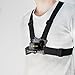 TELESIN Chest Belt Strap with Frame Mount Adapter for Polaroid Cube and Cube+