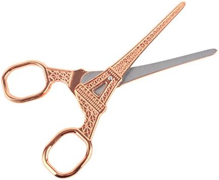 UOOU Vintage European Style Plum Blossom Scissors for Embroidery, Craft, Sewing and Art Work