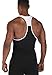 Efashionmx Mens Sexy Fitness Bodybuilding Gym Tank Tops (Large, Black)