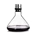 AjoliHome Wine Decanter Lead-Free Wine Aerator For Enhanced Flavor 1000ml Carafe Made Of Crystal Glass/Gift For Wine Enthusiasts (Glass)