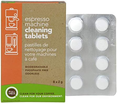 Full Circle Espresso Machine Cleaning Tablets 8 Count Safe On Keurig Delonghi Nespresso Ninja Hamilton Beach Mr Coffee Braun Buy Online At Best Price In Uae Amazon Ae